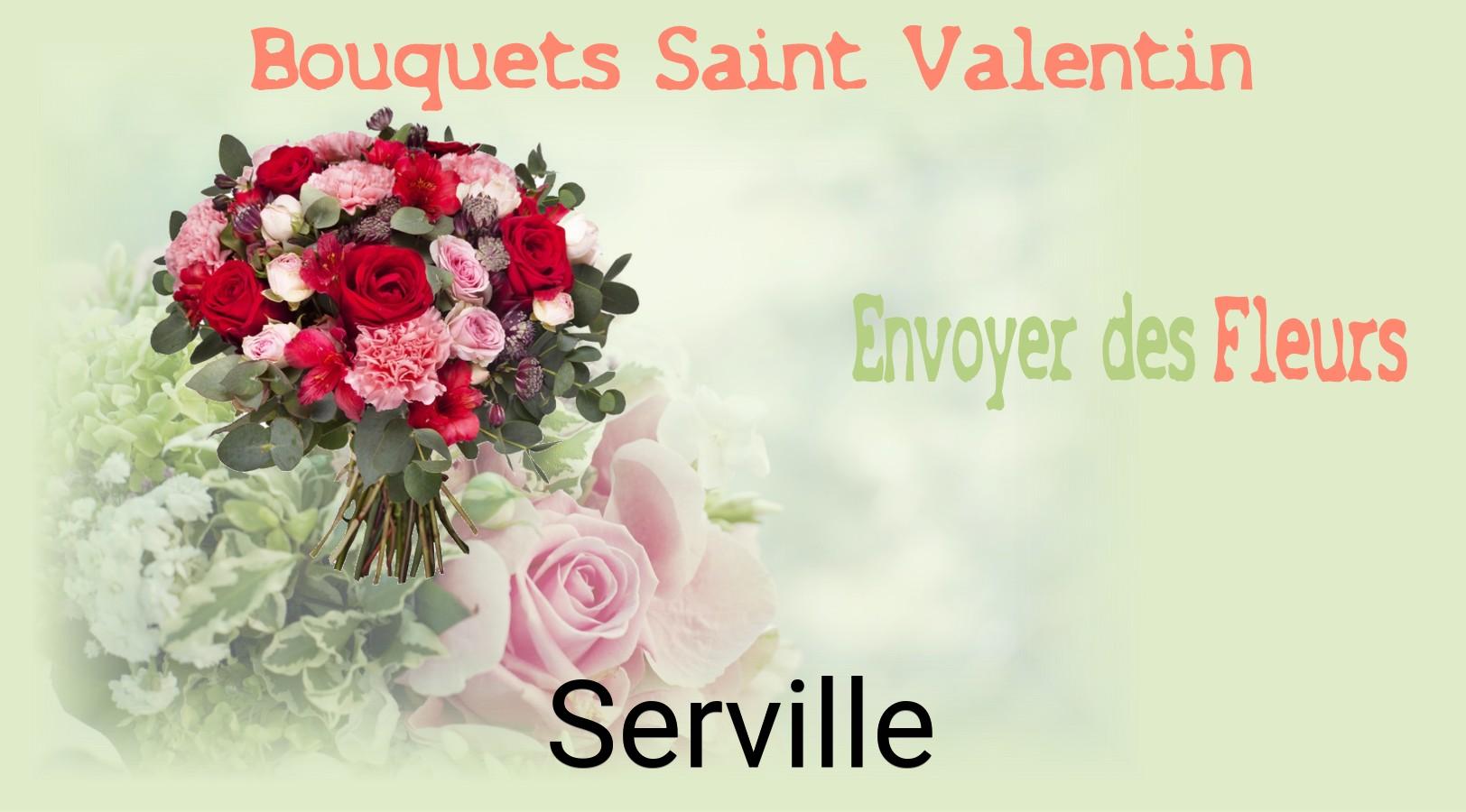 Roses de Saint-Valentin livrées à Serville
